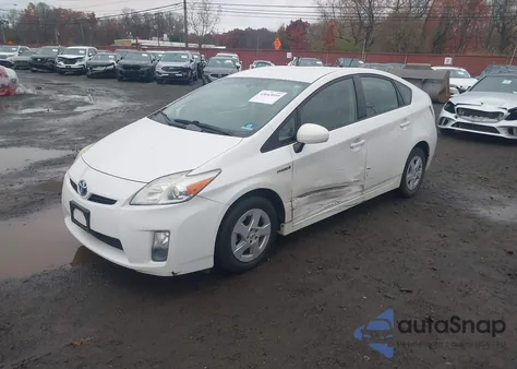 2011 Toyota Prius Two from USA, damaged, VIN JTDKN3DU8B0265597